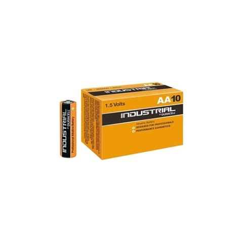 Duracell Industrial Mn1500lr6 Mignon Aa Batteri 10 Pack Elgiganten