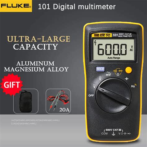 مولتی متر دیجیتال FLUKE 101 - فروشگاه بوشهر جی اس ام