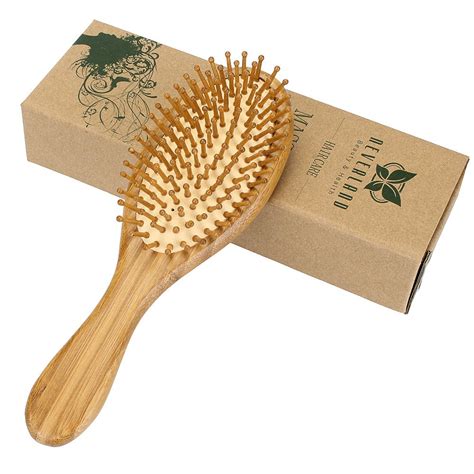 Neverland Comb Handmade Wooden Hair Brush Anti Static Detangling