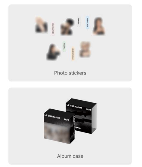 LE SSERAFIM Mini Album Vol HOT Compact Version With Weverse POB