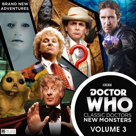 Classic Doctors New Monsters Volume 3 Doctor Who Bbc Doctor Who Doctor
