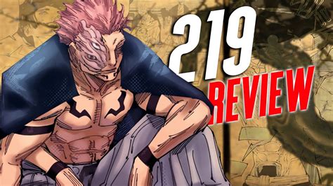 SUKUNA IS INSANELY BROKEN Jujutsu Kaisen Chapter 219 REVIEW YouTube