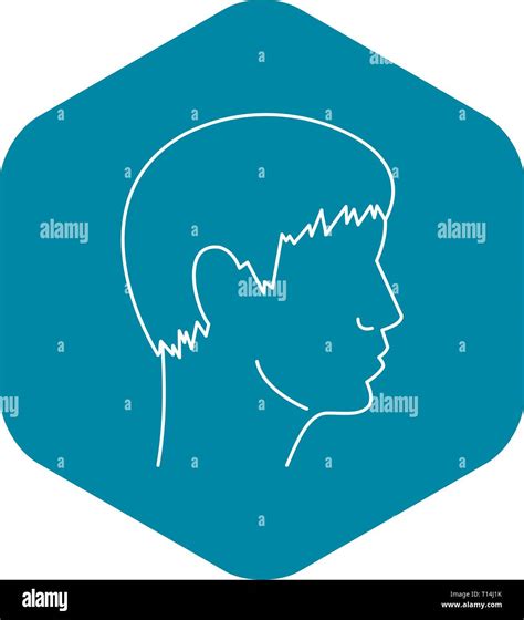 Human Head Icon Simple Style Stock Vector Image And Art Alamy