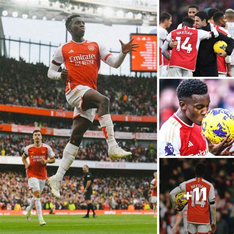 Emotional Eddie Nketiah Dedicates Arsenal Hat Trick To ﻿lаtе аunt Who