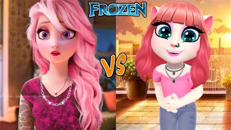 Frozen Queen Elsa Street Girl Loiter Of My Talking Angela 2 New