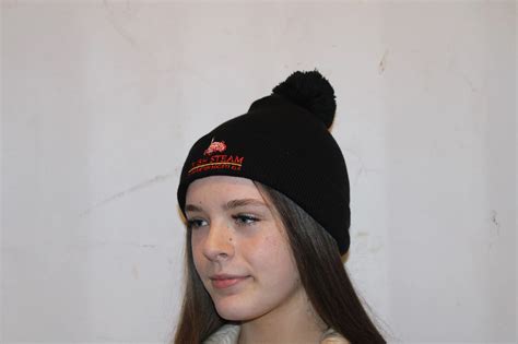 Kids Bobble hats - Irish Steam Preservation Society