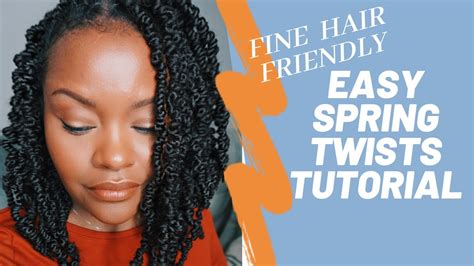 Easy Spring Twists Crochet Braids Tutorial Janet Collection For Fine