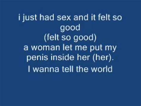 Akon I Just Had Sex Lyrics Youtube