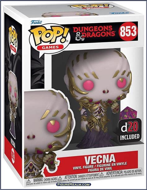 Vecna With D20 Dungeons And Dragons Pop Vinyl Figures Funko