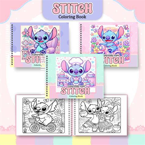 Livro Do Stitch Para Colorir Pdf