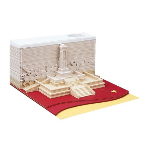 Monument Omoshiroi Block 3D Memo Pads - Omoshiroi Block Shop