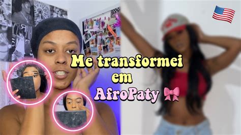 Me Transformando Em Afropaty Coloquei Lace Pela Primeira Vez Youtube