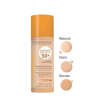 Bioderma Photoderm Nude Touch Muy Claro SPF Acquafarma Es