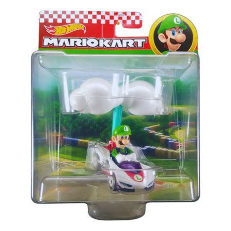 Hot Wheels Mario Kart Gliders Luigi P Wing Cloud Glider Shopee Brasil