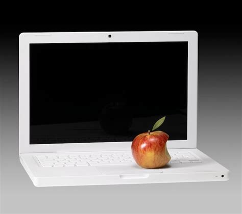 Premium Photo Apple And Computer