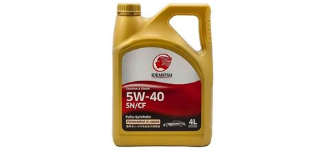 Обзор масла IDEMITSU 5W-40 SN/CF - тест, плюсы, минусы, отзывы ...