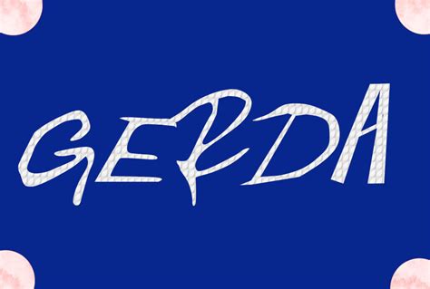 Gerda By dianaxstoyanova | TheHungryJPEG