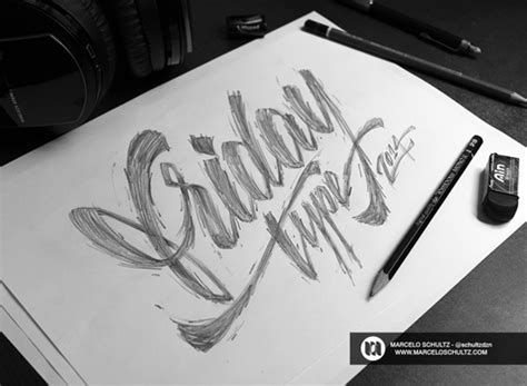 20 Amazing Examples of Typography Sketches for Your Inspiration – Web Design Ledger