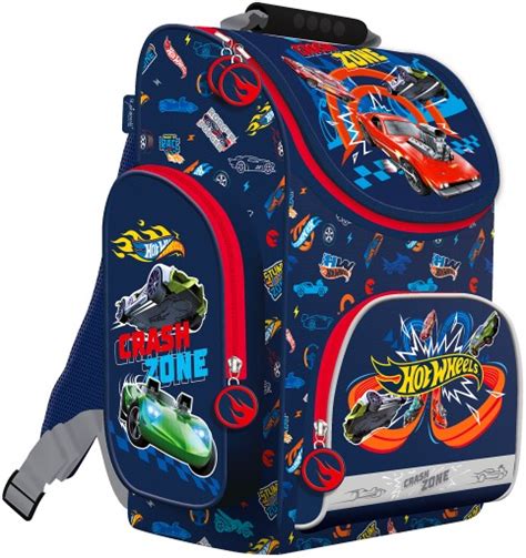 TORNISTER SZKOLNY DLA CHŁOPCA DO 1 KLASY HOT WHEELS PLECAK Z AUTAMI 5903235642432 Cena