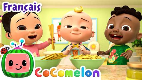 La chanson des Pâtes CoComelon en Français Chansons pour bébés