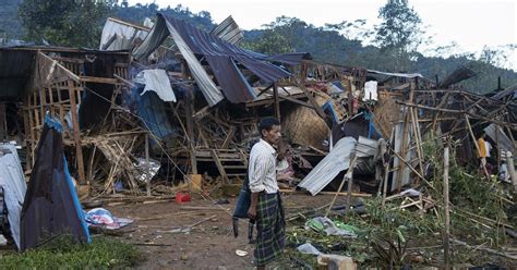 Myanmar Village Airstrike Appears To Be War Crime Mirage News