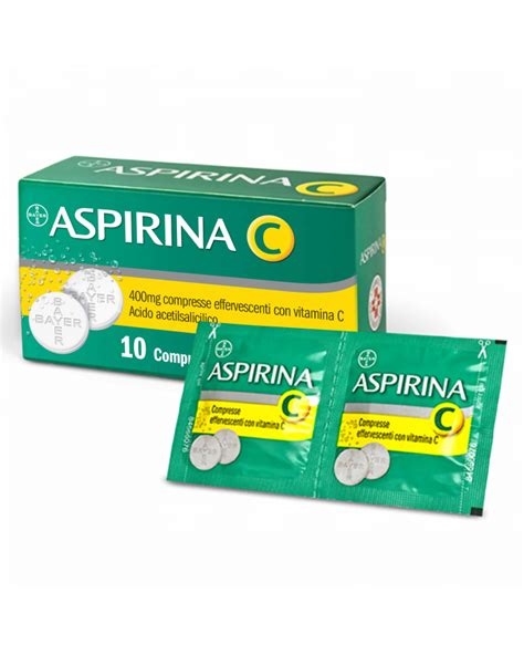 Aspirina Mg Compresse Effervescenti Con Vitamina C