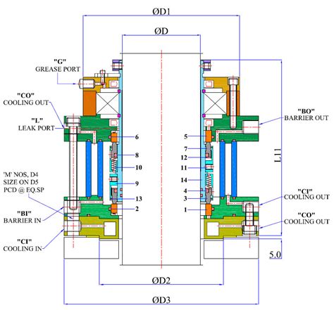 Agitator Mechanical Seal Design Manufacturer