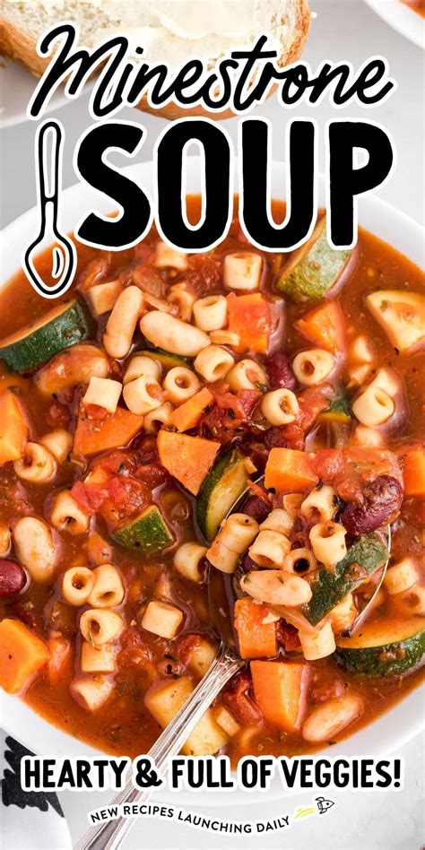 Minestrone Soup Artofit