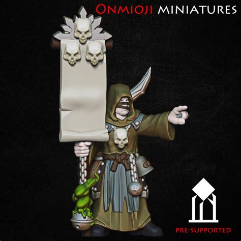 3d Printable Plague Cultist By Stanislav Kuznetsov