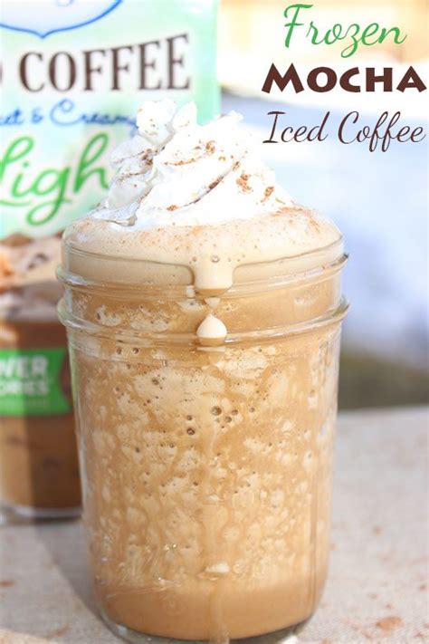 Light Mocha Tiramisu And Frozen Mocha Iced Coffee Recipes