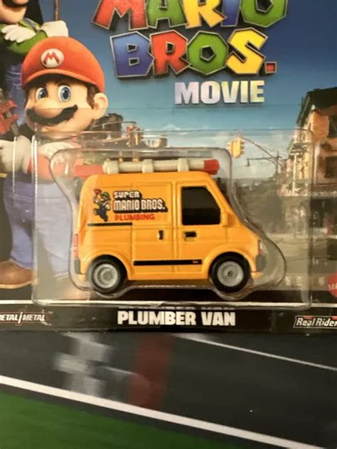 Hot Wheels Premium The Super Mario Bros Movie Plumber Van