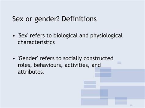 PPT Measuring Sex Gender Gender Identity PowerPoint Presentation ID 3029389