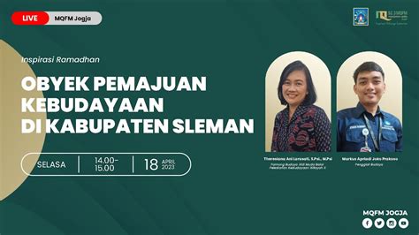 Objek Pemajuan Kebudayaan Di Kabupaten Sleman Inspirasi Ramadhan