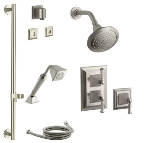 Kohler Memoirs Thermostatic Shower System With Single Function Shower Head Hand Shower Slide