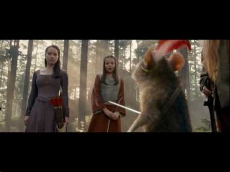 Chronicles of Narnia: 2 Prince Caspian MOUSE FUNNY Clip - YouTube