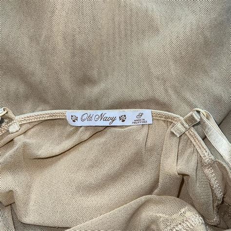 Sheer Nude Lace Lingerie Cami Tank Top Lace Depop