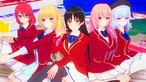 Fucking All Girls From Classroom Of The Elite Until Creampie Anime Hentai D Compilation