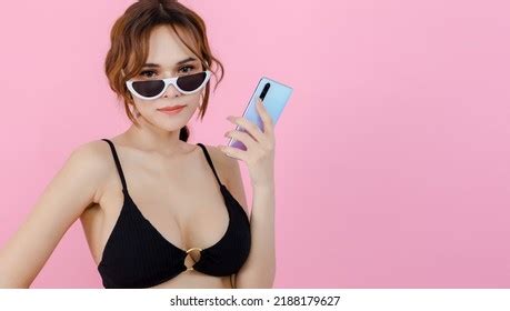 Bikini Smartphone Images Stock Photos Vectors Shutterstock