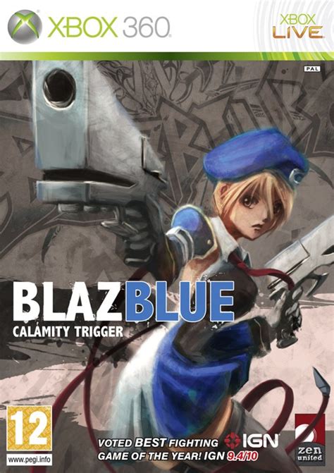 Xbox 360 Blazblue Calamity Trigger Zaps Online