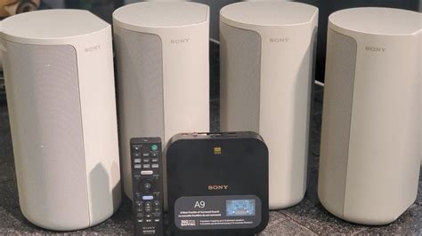 Sony Ht A Home Theatre System Unboxing And A J Center Channel