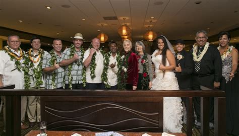 Same Sex Couples Married In Hawaii Celebrate Group Wedding PHOTOS TPM Talking Points Memo
