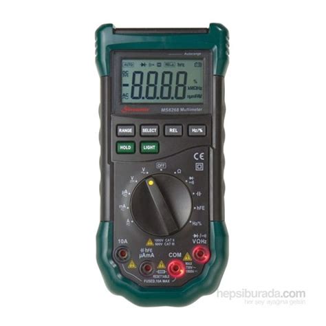 Mastech Ms8268 Dijital Multimetre Fiyatı - Taksit Seçenekleri