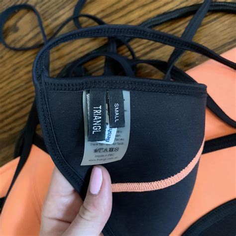 Triangl Bikini Small Top And Xs Bottom Worn But In Depop
