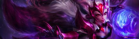 League Of Legends Lol Challenger Ahri 4k Wallpaper Download