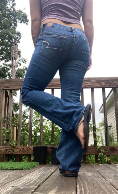 Sexy Girl In Tight American Eagle Jeans Life With A Jeans Fetish