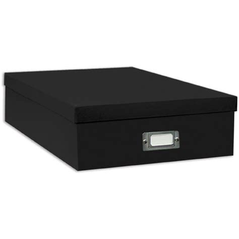 Pioneer Photo Albums Scrapbooking Storage Box Black Ob12 Blk