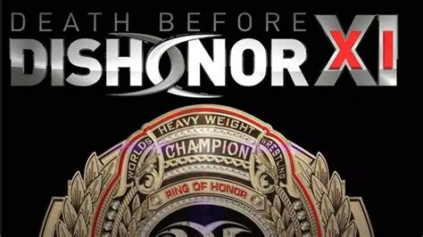 Roh Death Before Dishonor Xi Match Card And Results Roh Ppv