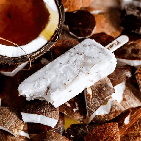 Picolé Natural de Coco e Mel Naked 65g Boomi