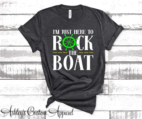 Funny Cruise Shirts Here to Rock the Boat Matching Group - Etsy