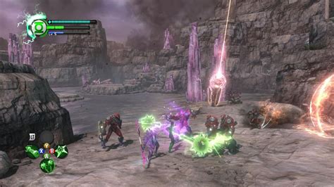 Screenshot Of Green Lantern Rise Of The Manhunters Xbox